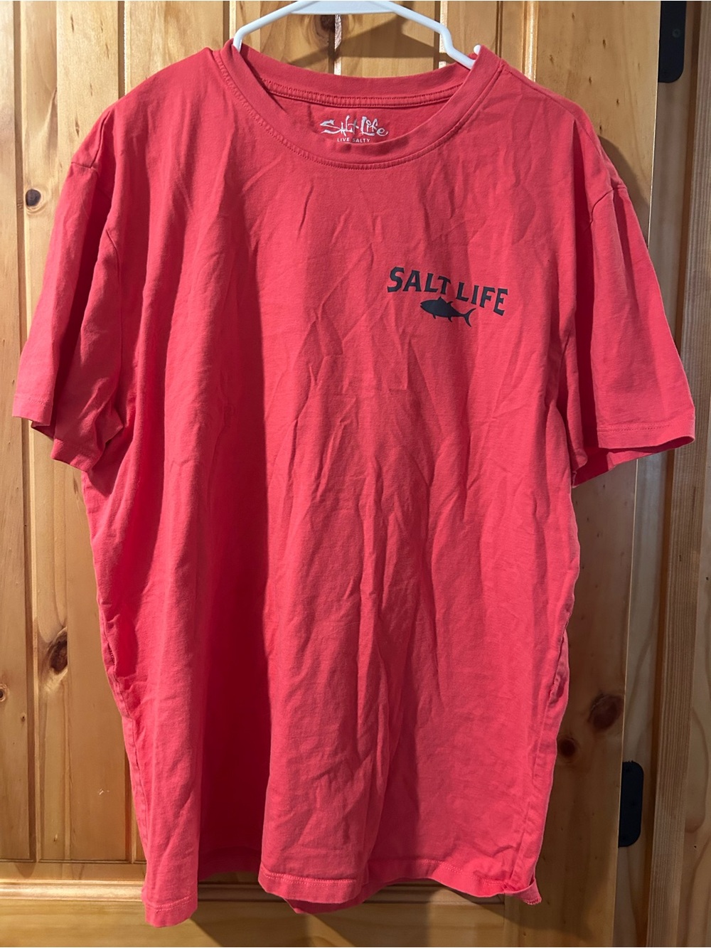 Salt Life Coral Red Short-Sleeve Graphic Tee